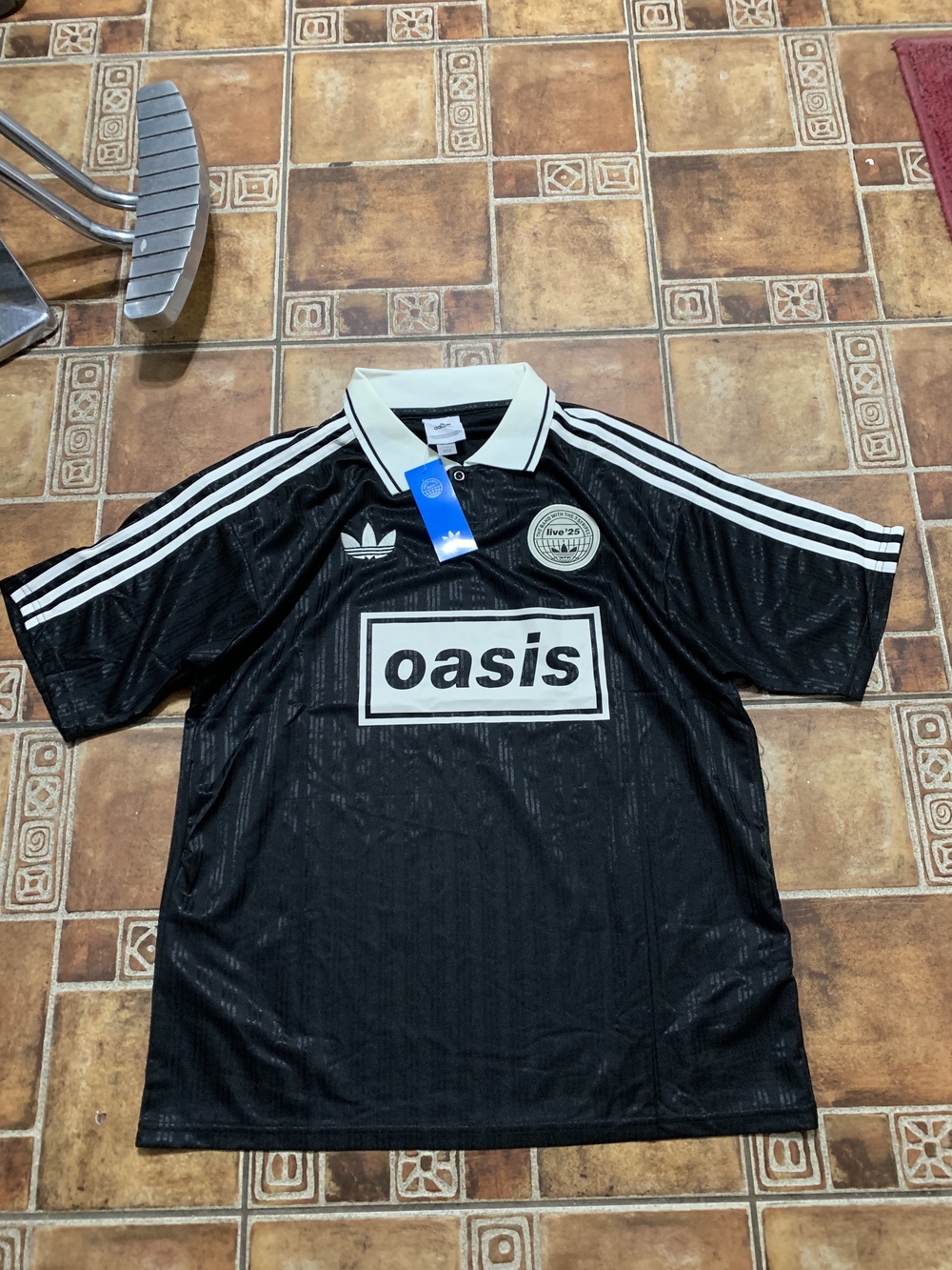 adidas Originals Oasis 2025 World Tour Jersey Size S
